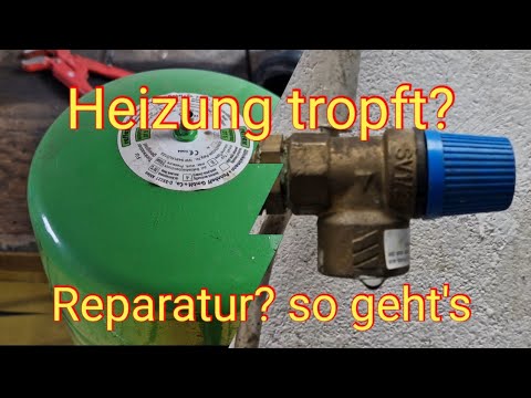 Heizung tropft Ausdehnungsgefäß defekt