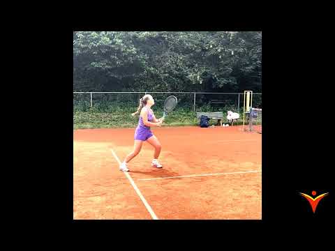 College Tennis Recruiting Video - Fall 2023 - Valerie Neumann - Slamstox