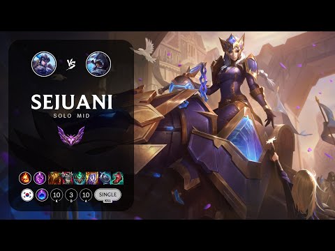 Sejuani Mid vs Talon - KR Master Patch 13.11