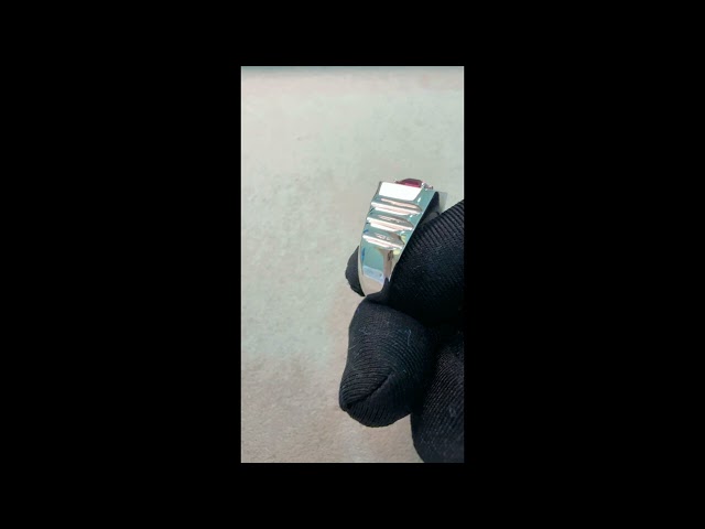 خاتم قارنت رودلايت طبيعي