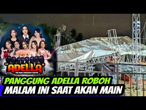 The Moment Adella's Stage Collapsed, Video of the Tron Lighting Breaking Down Tonight Before Her ...