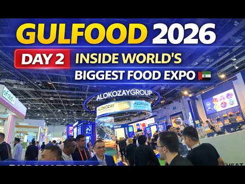 Gulfood 2026 Day 2 | Inside World’s Biggest Food Expo | Dubai WTC Vlog