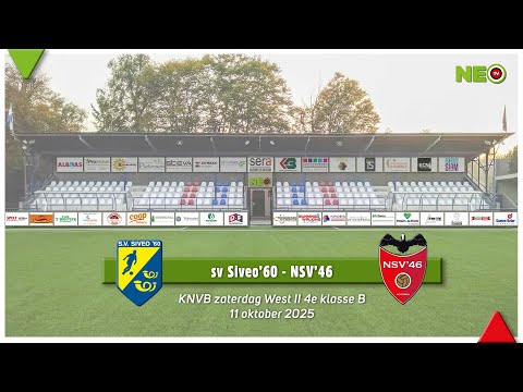 Samenvatting Siveo - NSV 11 oktober 2025