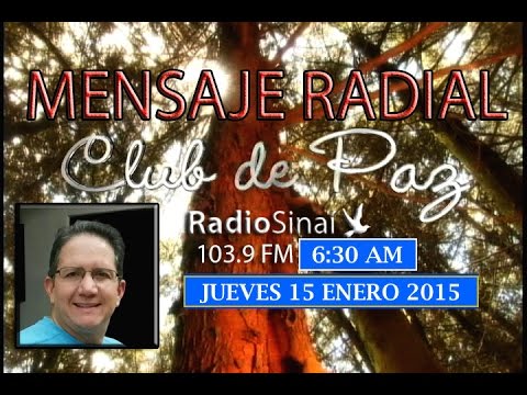 Programa Radial "El Club de Paz" (jueves 15 de enero, 2015)