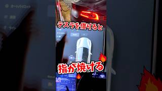 【バカ】テスラを借りると指が焼けそうになる件 #モデルS part2