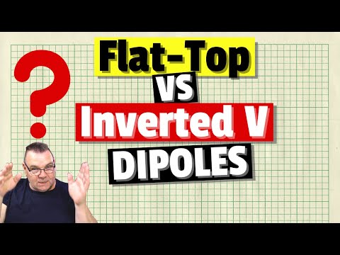 Dipole Antenna Showdown: Comparing Flat-Top and Inverted-V Designs