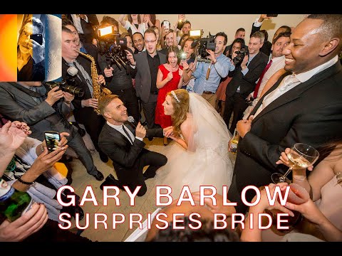 Gary Barlow Surprises Bride and Sings at her Wedding The Wedding Singer