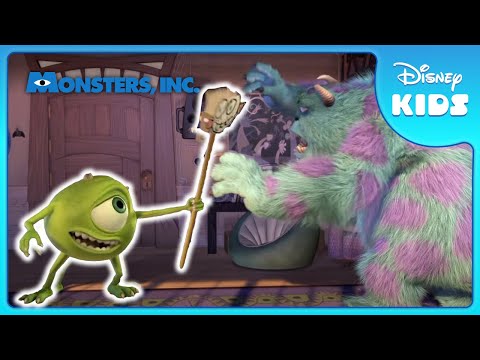Sulley's Monster Morning Workout! 💪 | Monsters, Inc. | Disney Kids
