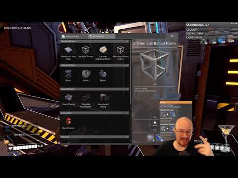 Satisfactory, Automating Heavy Modular Frames! Part 1