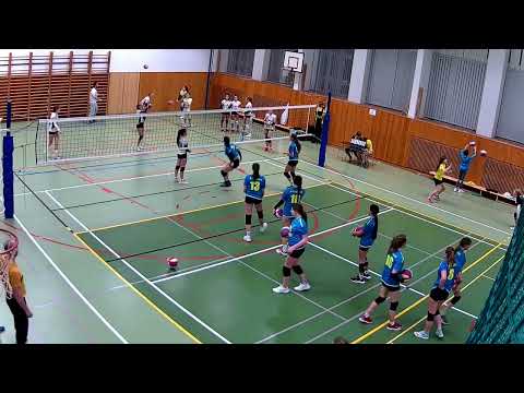 Český pohár 21.-22.1.2023 (VK Lanškroun x Chodov), volejbal, starší žákyně, Lanškroun