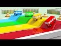 Wheels on the bus race with numbers | Best children learning videos | Kiddiestv
