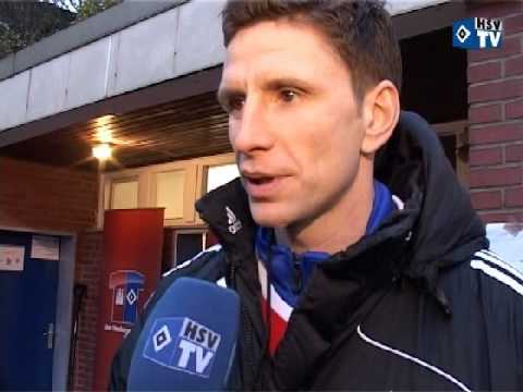 HSV TV Training beim Horner TV mit den HSV-Profis Bastian Reinhardt und Marcell Jansen 11/09