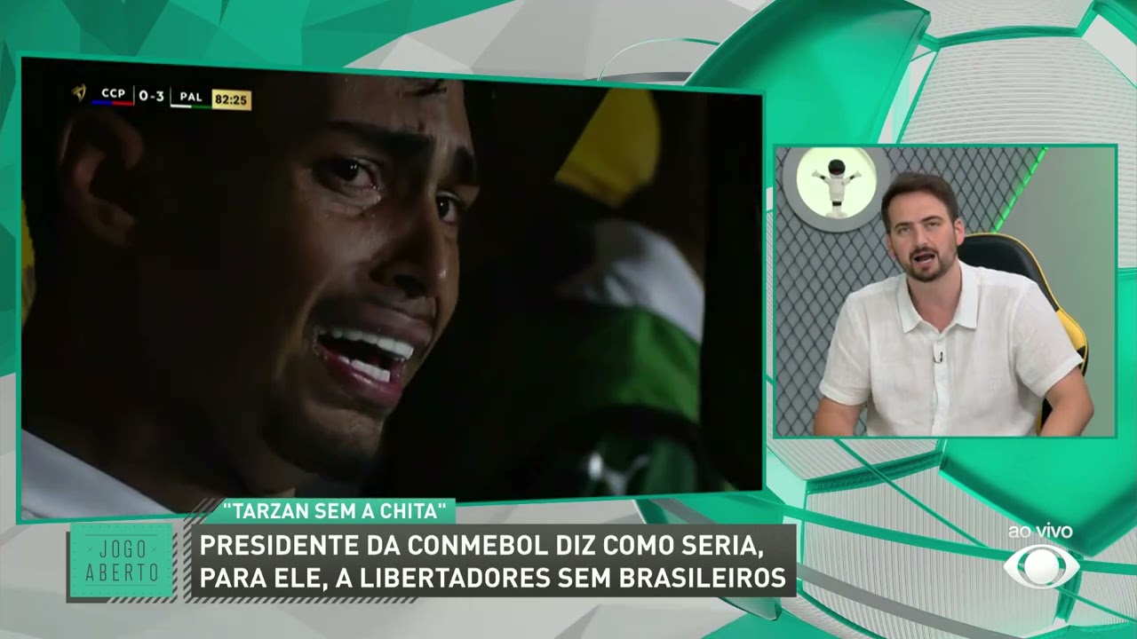 Debate Jogo Aberto: Presidente da Conmebol pede desculpas após fala racista
