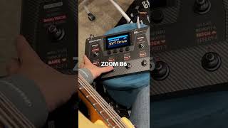 Video thumbnail for ZOOM B6 test by Bass gosushop
