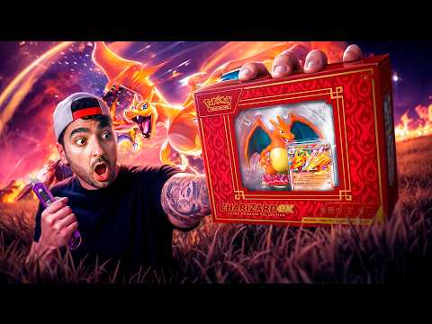 Charizard EX Super Premium Collection Box Unboxing