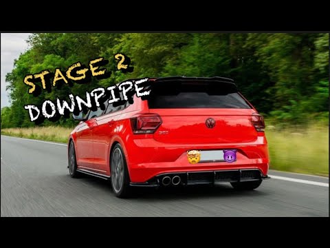 VW Polo GTi 2.0L TSi DSG (Stage 2) Full exhaust and Downpipe sound