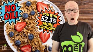 The Crunchiest Oil-Free Granola Recipe | Pumpkin Spice Smoothie Bowl!