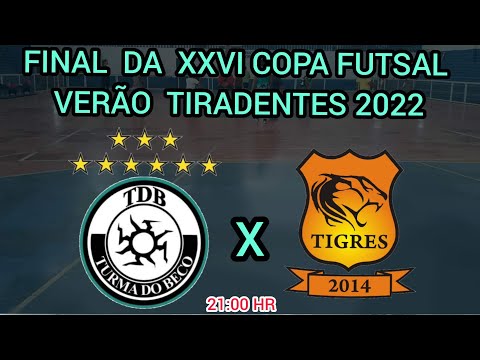 FINAIS DA COPA VERÃO FUTSAL TIRADENTES 2022