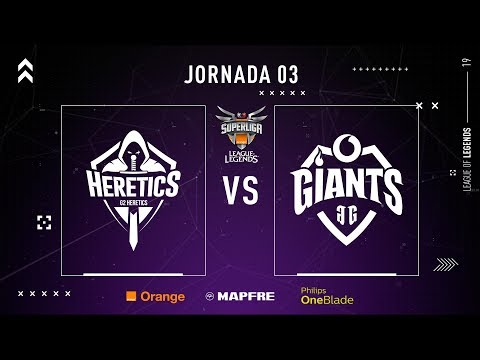 G2 HERETICS VS VODAFONE GIANTS | Superliga Orange League of Legends | Jornada 03 | Temporada 2019