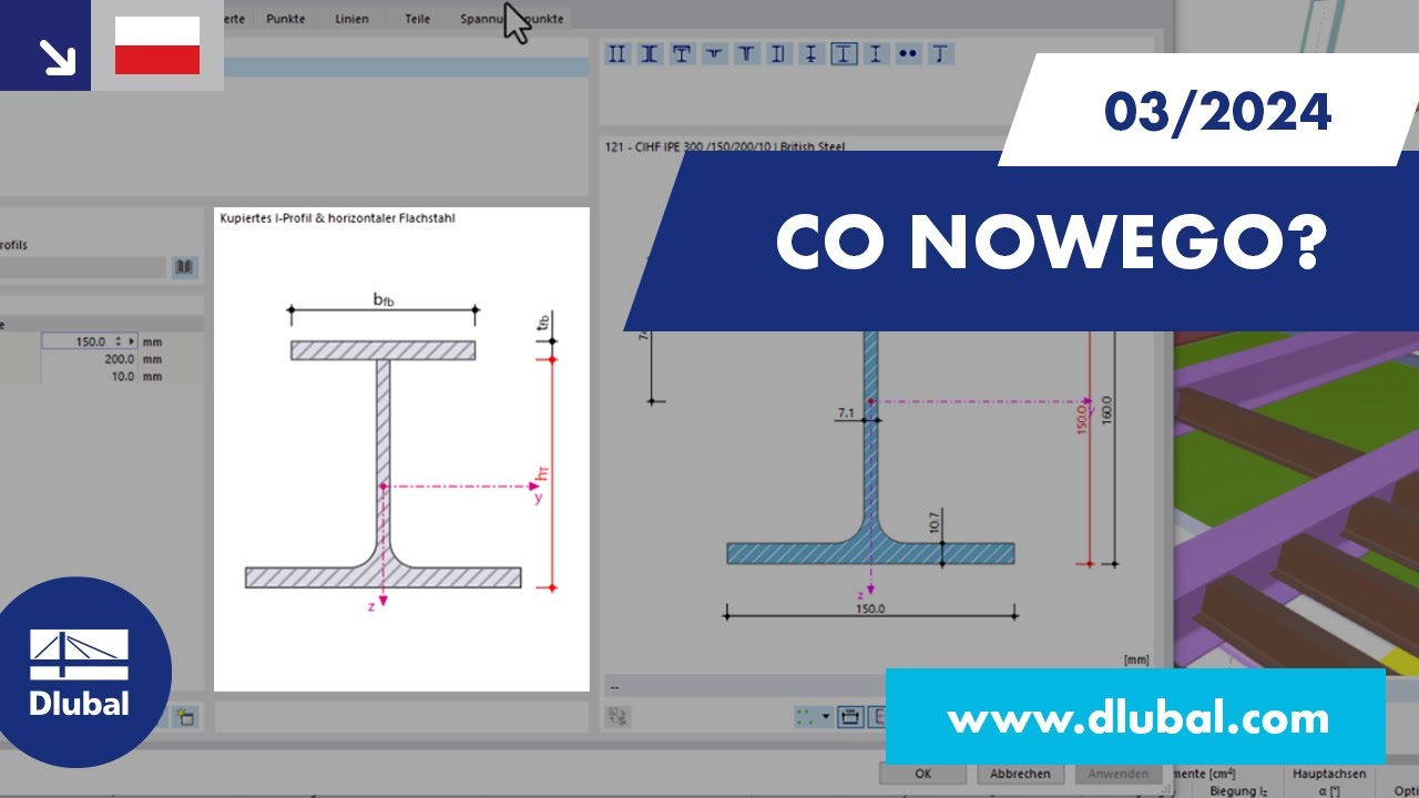 WIN | 03/2024 - Co nowego w programie RFEM 6 i RSTAB 9?