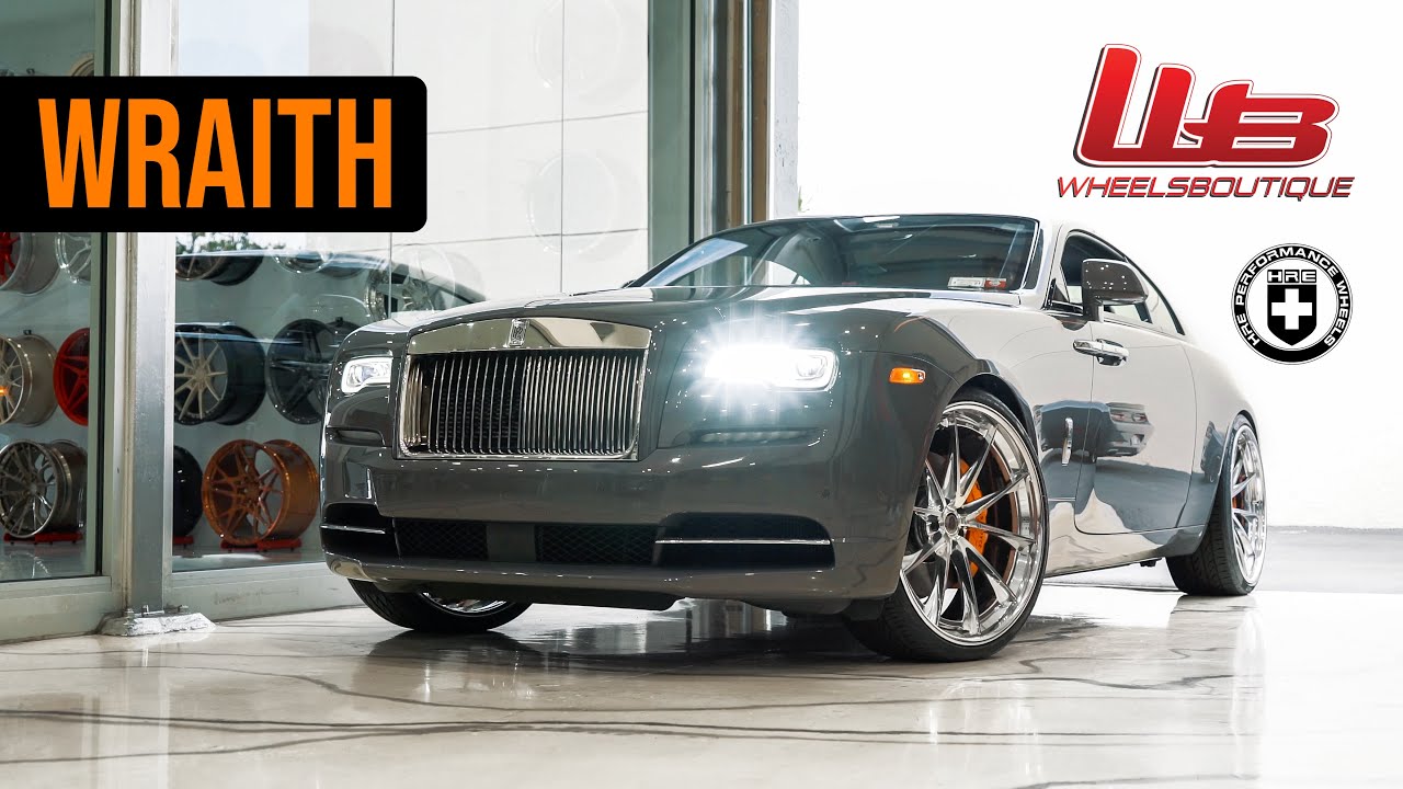 ROLLS ROYCE WRAITH ON HRE WHEELS!