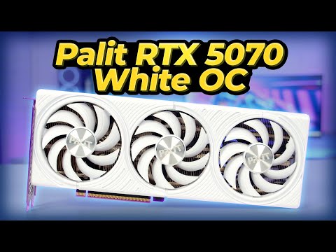 PALIT GeForce RTX 5070 White OC NE75070U19K9-GB2050W