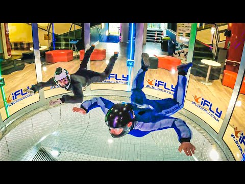 INDOOR SKYDIVING - First Lesson!