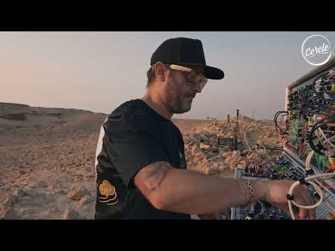 Set Sébastien Léger live Cercle at the Great Pyramids of Giza, Egypt