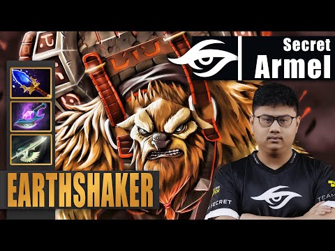Earthshaker Mid | Secret.Armel | NO ONE CAN STOP THIS BEAST AT MIDLANE | 7.33d Gameplay Highlights