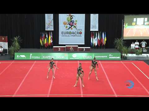 PORTUGAL, Women's Group -- Euroacro 2013