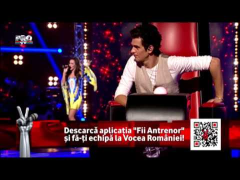 Diana Bucsa - Alone - Vocea Romaniei 2014 - Auditii pe nevazute - Editia 6