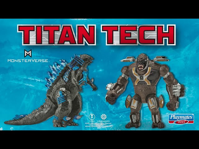 Фігурка Godzilla vs. Kong серії «Titan Tech» – Конг (20 cm)