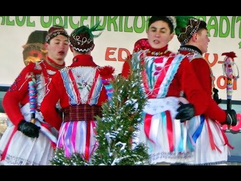 Tradiții de Anul Nou (XIV) - ARNĂUŢII din Blebea (Târgu Neamţ, 2.1.2016)