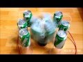 Soda Can Electrostatic Motor  