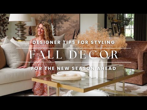 Designer Decorating Tips For Fall | Cozy Fall Decor Ideas 2023