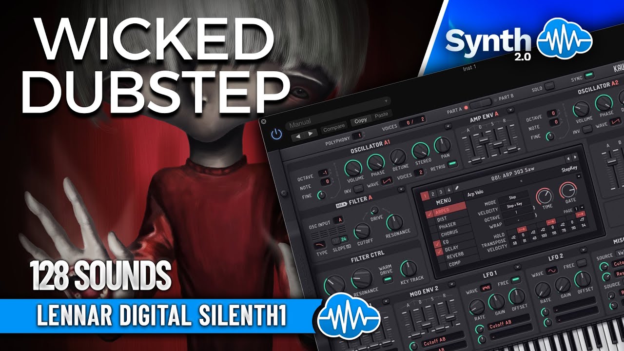 RLS013 - Wicked Dubstep - Sylenth1 ( 128 presets ) - Video Preview 1
