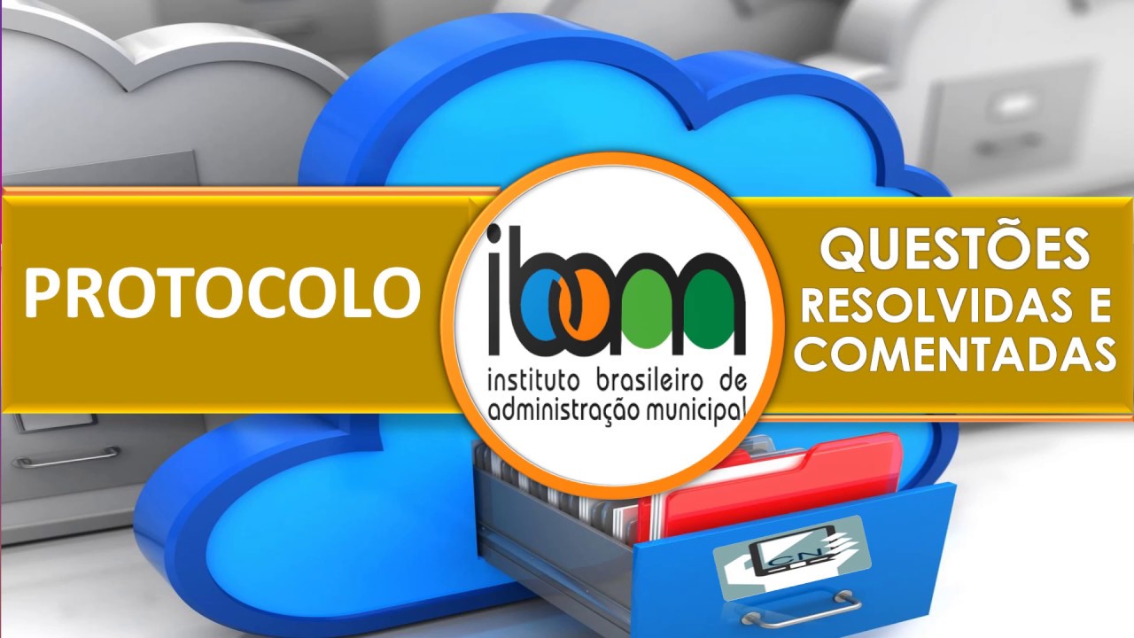 Questões sobre Protocolo Banca IBAM