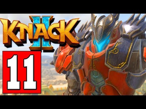 KNACK 2 Gameplay Walkthrough Part 11 SECOND TIMES THE CHARM / BATTLE LINES
