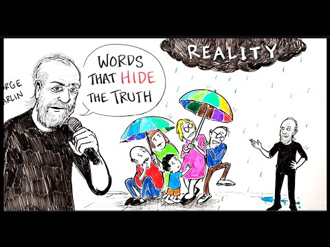 Words That Hide the Truth -  George Carlin - #RFB
