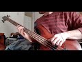 Television Personalities - Sad Mona Lisa (bass cover)