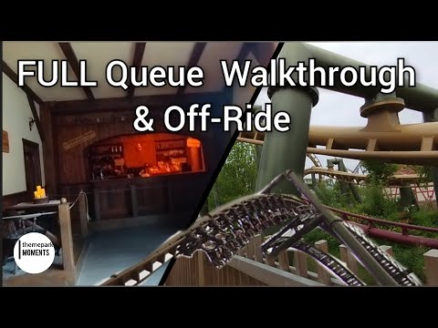 Hals über Kopf at Tripsdrill | FULL Queue/ Wartebereich Walkthrough & Off-Ride 2023