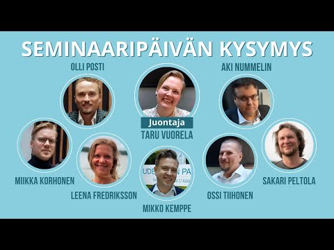 Seminaaripäivän kysymys | UAP seminaari 24.4.2022