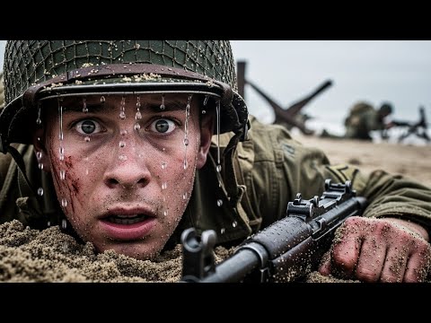 🌊⚔️ HELL AT THE SHORELINE — U.S. Army at OMAHA BEACH, D-DAY 1944 🌫️🩸