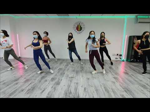 Caliente Dance Studio Singapore Bachata solo routine demo to Maykel - Que Harias Por Amor