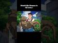 Hiroshi Lifts Dinosaur 🫣 Shinchan Our Dinosaur Diary Shinchan Cartoon Animation Short