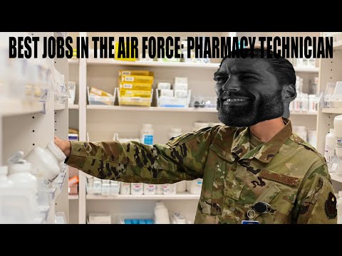 Best Jobs in the Air Force: Pharmacy Technician (4P0X1)