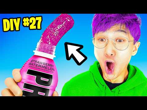 Trying 100 Of The CRAZIEST DIY Life HACKS EVER! (*WE WERE SHOCKED*)