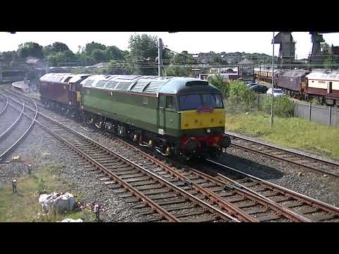 WCR Diesel Locos Test Run 47815+47848 0M51 Outbound Carnforth 04082021