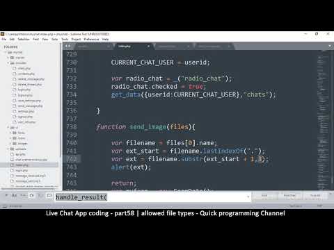 Live chat app | Part05 Javascript basics | Javascript AJAX HTML CSS JSON PHP MYSQL Tutorial