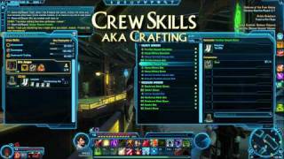 TOR Quick Tip 6 - Crew Skills (Crafting SWTOR)